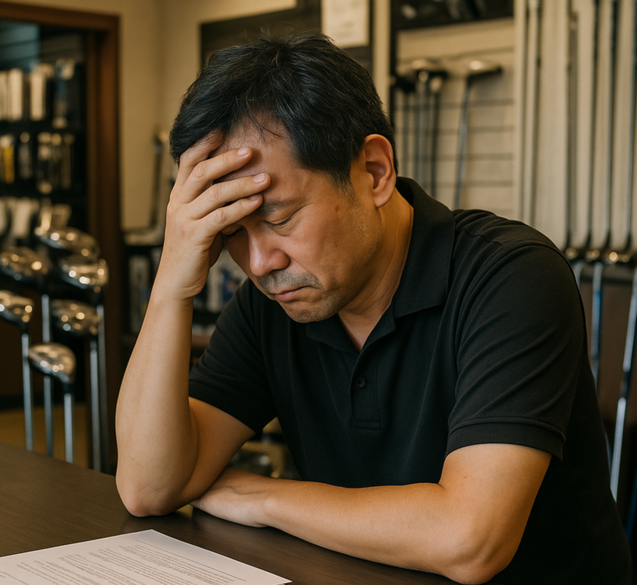 불황의 끝은 언제까지인가 …독이 오른 소규모 골프매장 사장들의 이야기