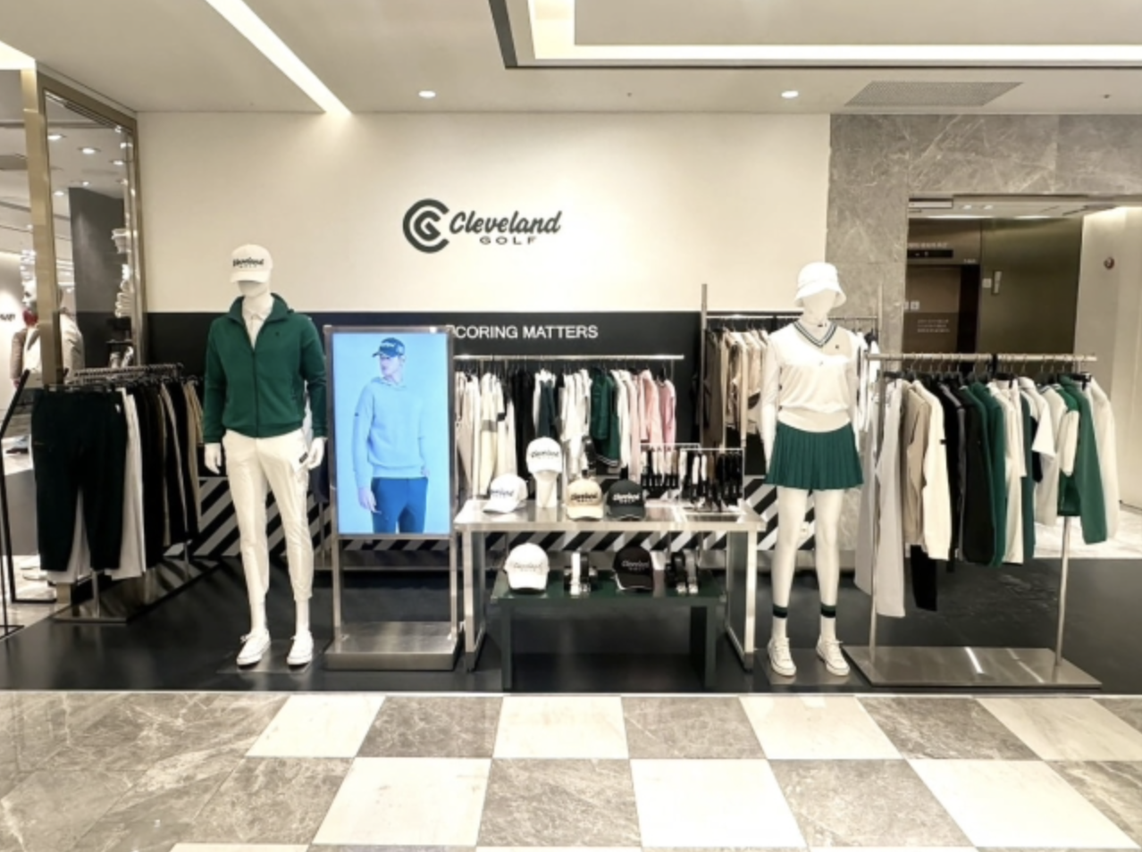 클리브랜드 골프웨어, 신세계 강남점에 팝업 스토어 오픈
