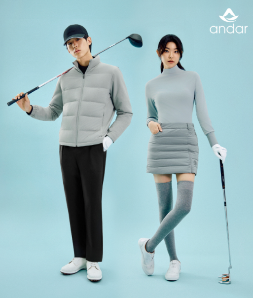 안다르, 동절기 골프웨어 제품 강화…성장세 탄력 노린다